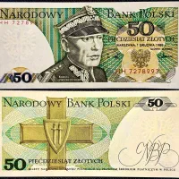 اسکناس 50 زلوتی لهستان