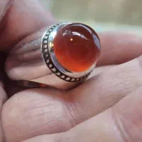 انگشتر عقیق سرخ