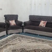 دو سرویس مبل هفت نفره در حد نو