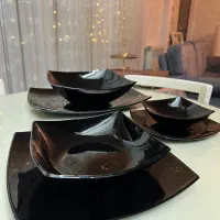 سرویس لومینارک ۱۲ نفره / ارکوپال مشکی