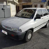 پراید ۸۵ صندوقدار سفید آماده مسافرت فنی به شرط