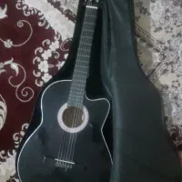 گیتار کاملا سالم و نو  دکور بوده