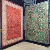 فروش فرش ابریشمی کلکسیون قم طرح دستبافت