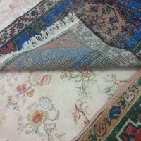 یک جفت قالیچه دستباف کلکسیونی قدمت دار|کلکسیون اشیاء عتیقه|تهران, دولاب|دیوار