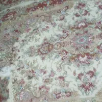 فرش دستبافت ۹ متری گل ابریشم تبریز خطیبی
