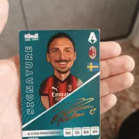 کارت کیمدی امضای زلاتان ابراهیموویچ