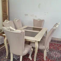 میز ناهار خوری ۶نفره در حد نو