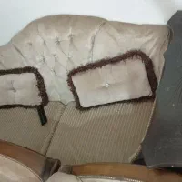 مبل هفت نفره و ویترین طرح 7