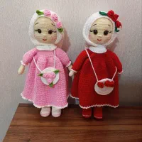 عروسک اسباب بازی سیسمونی بافتنی