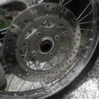 طوقه ولاستیک متور بی کلاچ . سالم