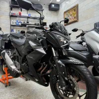 کاوازاکی Z300 پلاک ملی مدل 99 درحد خشک Z250 mt25
