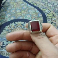 انگشتر نقره زیبا تخفیف پای معامله