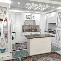 کابینت هایگلاس و ممبران روکش وکیوم شده/ 0025|مصالح و تجهیزات ساختمان|قم, باسکول|دیوار
