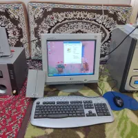 کامپیوتر بصورت کامل با تمام لوازم جانبی