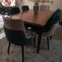 مبلمان ۸ نفره با میز ناهار خوری ۶ نفره|مبلمان خانگی و میز عسلی|تهران, دردشت|دیوار