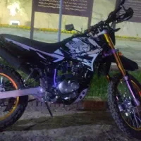 فروش متور روان تریل مشکی 1404 دوهزار کار کرد