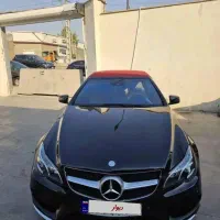 بنز e350 کروک مشکی سقف قرمز،داخل شتری بدون مشابه