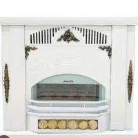 بخاری شومینه ای رنگ سفید مدل General|بخاری، هیتر، شومینه|شیراز, پودنک|دیوار