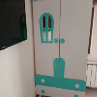 کمدکودک به همراه تخت بغل نرده