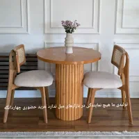 لوکسار میزناهارخوری پیکوصندلی آذین شرکتی باگارانتی|میز و صندلی غذاخوری|تهران, مجیدیه|دیوار