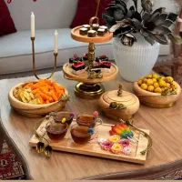 سرویس پذیرایی چوبی