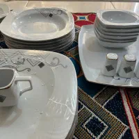 سرویس چینی ۶ نفره|ظروف سرو و پذیرایی|اصفهان, جوزدان الیادران|دیوار