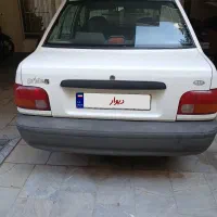 پرایدسفیدشاسی سالم کم کارتک برگ سند