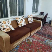 مبل ۷نفره، دوتا فرش ۱۲متری، لباسشویی، میزناهارخوری|حراج|تهران, گلستان (شهرک راه آهن)|دیوار
