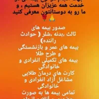 انواع بیمه رو برات قسطی صادر می‌کنیم|خدمات مالی، حسابداری، بیمه|کازرون, |دیوار