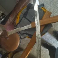 دوعدد ذلفقار باروکش چوب تزیینی|کلکسیون و سرگرمی|اصفهان, شهرک کاوه|دیوار