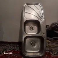 سینک دوقولو استیل اصل اخوان درحد نو