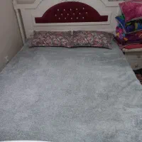 تخت خواب دو نفره همراه با تشک خوشخواب|تخت و سرویس خواب|ری, شهید بهشتی|دیوار