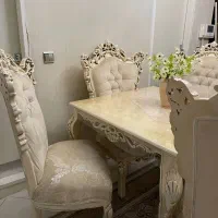 میز نهار خوری 4نفر سلطنتی چوب راش|میز و صندلی غذاخوری|فردیس, نسترن غربی|دیوار