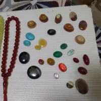 نگین انگشتر و تسبیح  سندلوس