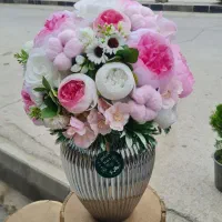 جام گل مصنوعی(گل خارجی)|گل مصنوعی|درگزین, |دیوار