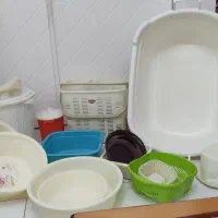 وان پلاستیکی بزرگ با کیفیت،تشت ،سبد،سطل برنج