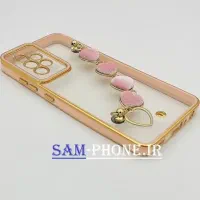 گارد دورطلایی آویز قلبی سامسونگ a33 a53 a73