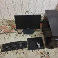 سیستم خانگی با مانیتور و موس و کیبورد زیر قیمت