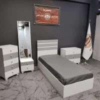 تخت نوجوان و جوان تک نفره مدل خطی