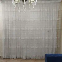 پرده حاشیه دار جنس خوب