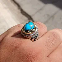 انگشتر نقره فیروزه نیشابور