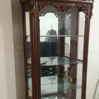 بوفه (ویترین) منبتی تمام چوب