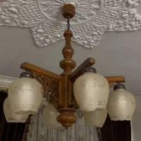 سه عددلوستر شش شعله واقعا در حد نو