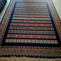 فرش ۹ متری ماشینی سورمه ای|فرش|تهران, ارم|دیوار