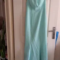 ۲ عدد لباس شب ابی و مشکی سایز ۳۸