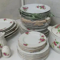 گل سرخ|ظروف سرو و پذیرایی|تبریز, |دیوار