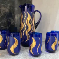 پارچ و لیوان و قاب فیروزه کاری|صنایع دستی و سایر لوازم تزئینی|مشهد, بهارستان|دیوار