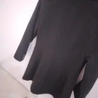 پالتوی کوتاه فوتر مشکی رنگ کاملا نو|لباس|پاپی, |دیوار