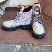 سه جفت کفش نو کفش ابی سایز 44 دو جفت دیگه سایز 38|کیف، کفش، کمربند|یزد, |دیوار