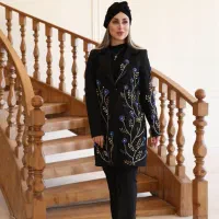 مانتو و عبای جواهر دوزی